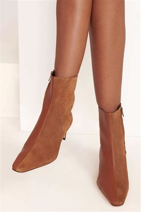 SHOES STAUD - WALLY SPLIT ANKLE BOOT TAN | STAUD Shop