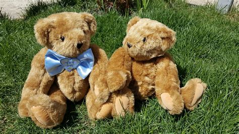 1920x1080xe6e7"a="b"r5154 Resolution teddy bears, toys, couple 1080P ...