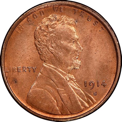 1914 S Lincoln Wheat Penny Prices | Ungraded, NGC, PCGS Values