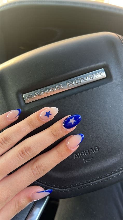 star girl nail inspo💫 in 2025 | Blue nails, Nail designs, Cute nails