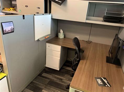 Used Office Cubicles High-Low Panels - Steelcase Answer 72x72 Preowned ...