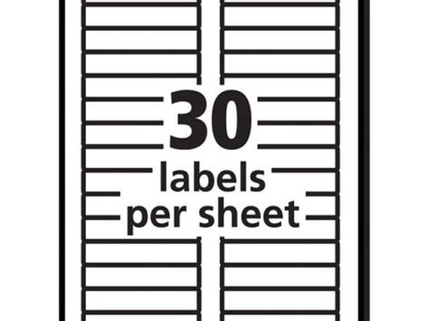 Avery Label Template 8366 Avery 8366 Labels | williamson-ga.us