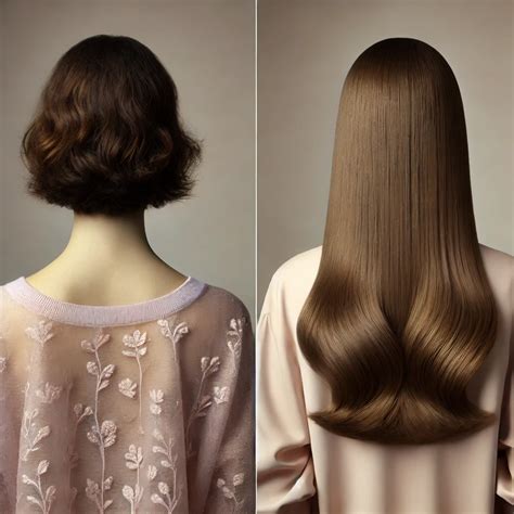 24 inch Hair Extensions Before And After - Emeda hair