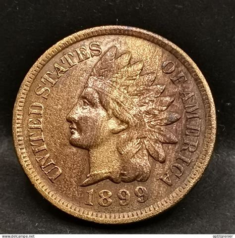 1859-1909: Indian Head - 1 CENT INDIAN HEAD 1899 USA / TETE D'INDIEN