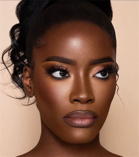 Glam Makeup, Makeup Inspo, Bridal Makeup, Makeup Inspiration, Makeup Ideas, Dark Skin Makeup ...