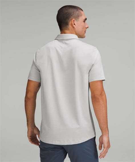 Lululemon Evolution Short Sleeve Polo Shirt - Commission Stripe Seal ...
