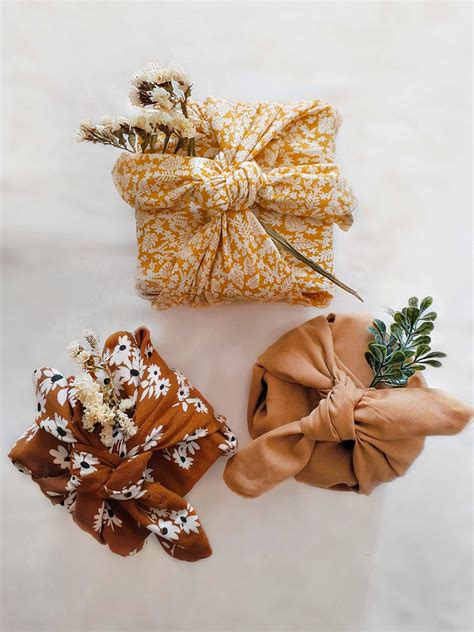 DIY Fabric Gift Wrap (Furoshiki) - Opal Crown