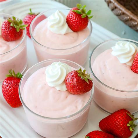 Strawberry Greek Yogurt Mousse - California Strawberry Commission ...
