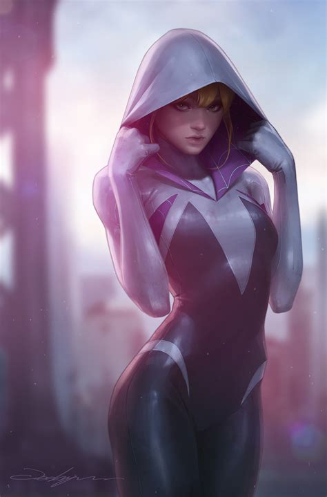 ArtStation - GWEN STACY #2 (OF 5) Spider-Gwen Ghost Spider