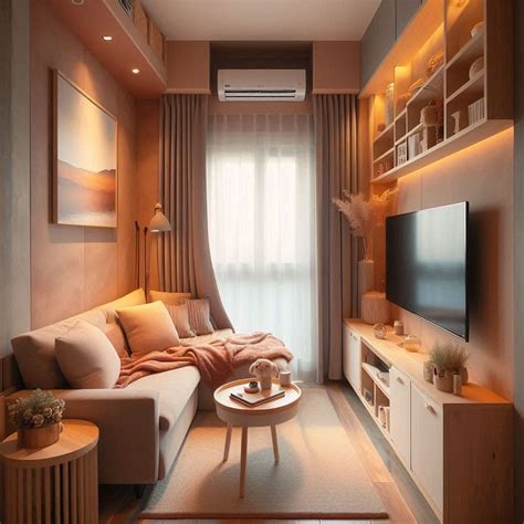 Small Living Room Ideas with TV