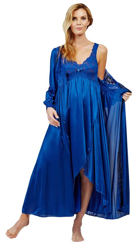 Silk & Lace Nightgowns for Women | Plus Size Nighty for Ladies