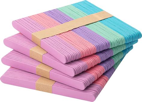 Mr. Pen- Colored Popsicle Sticks, 4.5-Inch, 200 Pack - Walmart.com