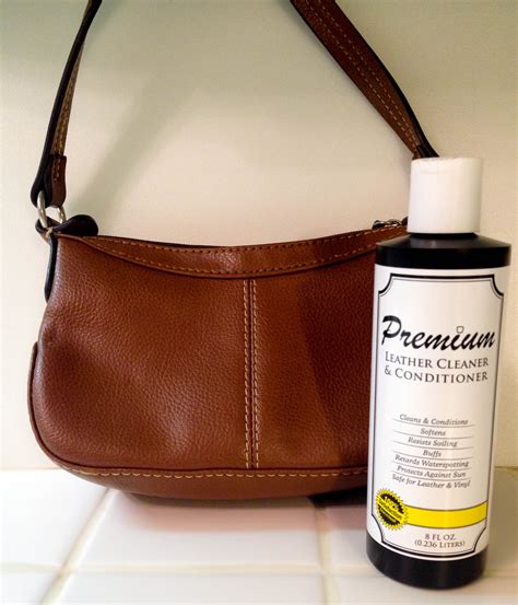 Premium Leather Cleaner & Conditioner works great on purses/handbags ...
