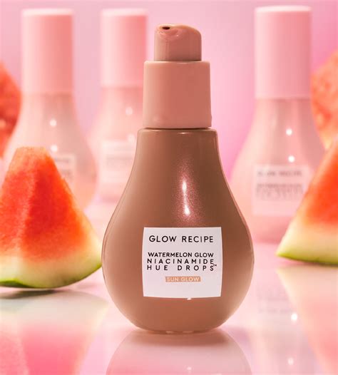 Watermelon Glow Niacinamide Hue Drops | Glowing skin, Glow, Skin care ...