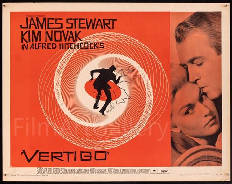 Vertigo Movie Poster 1958 Half Sheet (22x28)