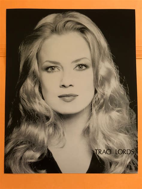 Traci Lords original talent agency headshot photo with credits | eBay