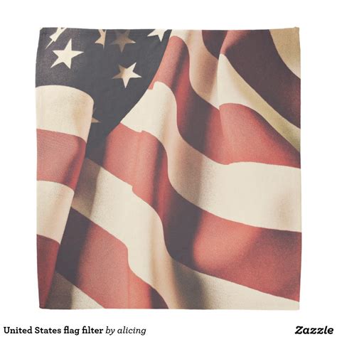 United States flag filter | American flag bandana, Flag bandana, Bandana