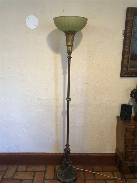Antique Art Deco Floor Lamp at 1stDibs | art deco floor lamp vintage ...