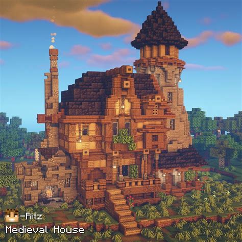 Minecraft medieval family house - fetiafrica