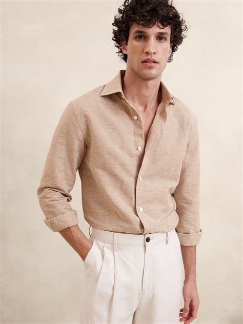 Mens Linen Shirts | Banana Republic