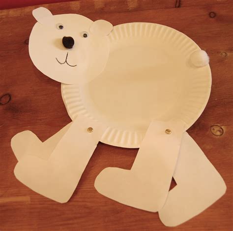 Paper Plate Bears Craft For Preschool at Gemma March blog