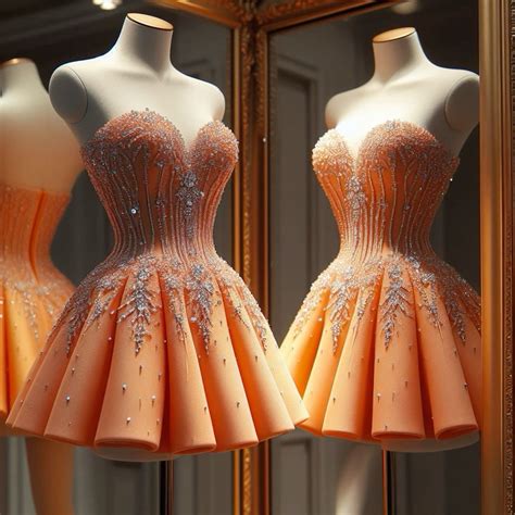 Orange short dress | Short orange dress, Orange and blue dress, Short ...