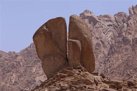 The Split Rock of Horeb – "Behold, I will stand before you there on the ...