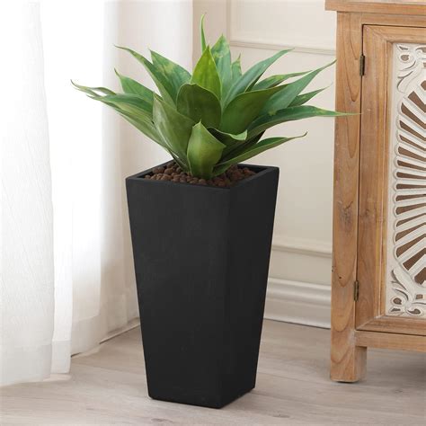 Amazon.com : Step2 Tremont Tall Square Tapered Planter, Large Planters ...