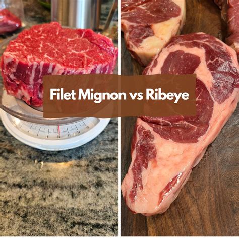 Filet Mignon vs Ribeye: The Ultimate Steak-off!