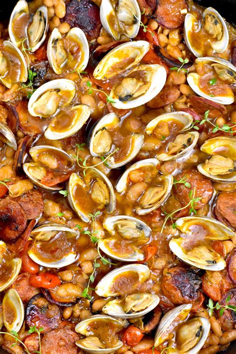 Spanish Clams with Chorizo - GypsyPlate