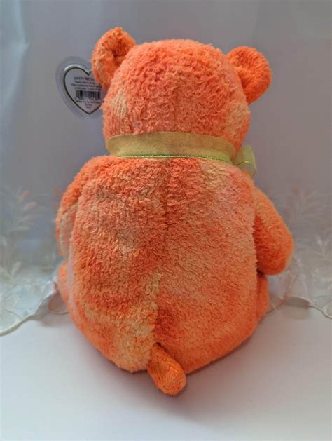 Ty Beanie Buddy - Tangerine The Bear (Terry Cloth Version) 10in ...