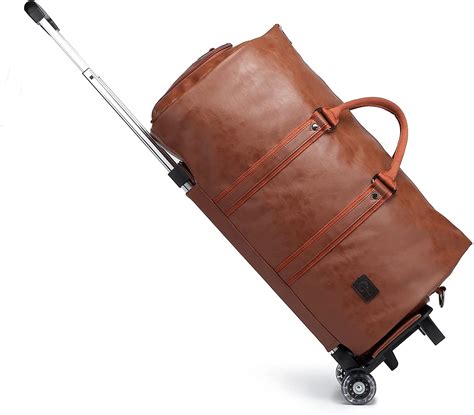 Amazon.com | Rolling Garment Bag, Roller Duffle Bag with Wheels Rolling ...