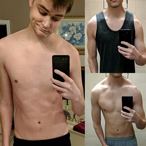 M/21/6'2" [102 pounds > 161 pounds = 59lbs gained] (2 1/2 months ...