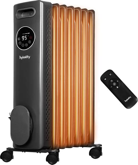 Amazon.com: hykolity Electric Oil Filled Radiator, 1500W Portable Full ...