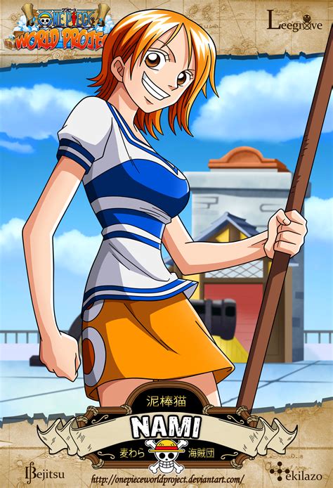 One Piece - Nami by OnePieceWorldProject on DeviantArt
