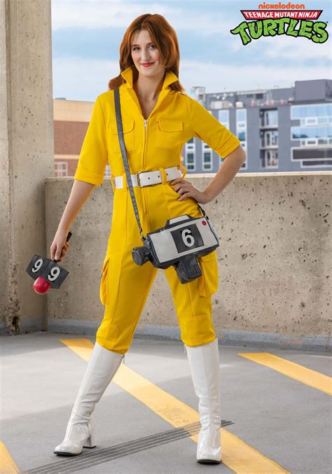 Teenage Mutant Ninja Turtles April O'Neil Women's Costume | TV Show ...