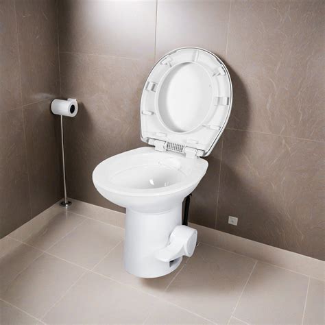 DWVO Camper Porta Potty - Portable Camping RV Toilet with Gravity Pedal ...