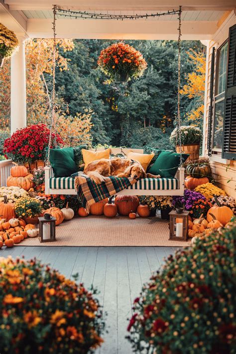 Fall front porch – Artofit