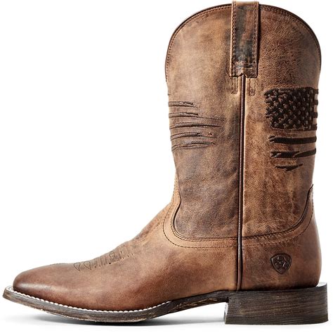 Ariat Men's Circuit Patriot USA Flag Western Boots | Academy