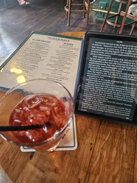 Menu at O'CALLAGHAN'S IRISH PUB, Carmel-by-the-Sea