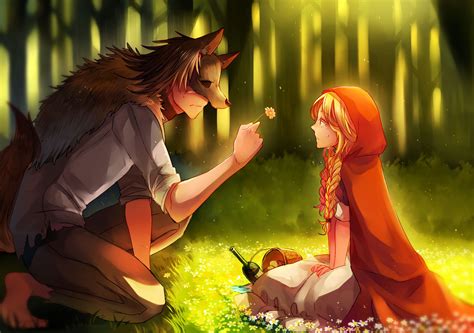 Red Riding Hood/#1835333 | Little red riding hood, Cute anime couples ...