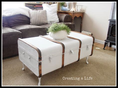 Vintage Trunk Coffee Table Diy at Jane Shepherd blog