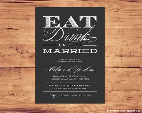 Free Printable Rehearsal Dinner Signs