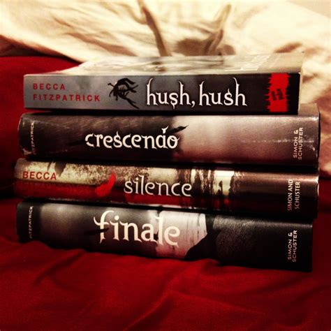 Hush Hush series by Becca Fitzpatrick All amazing and addictingly good ...