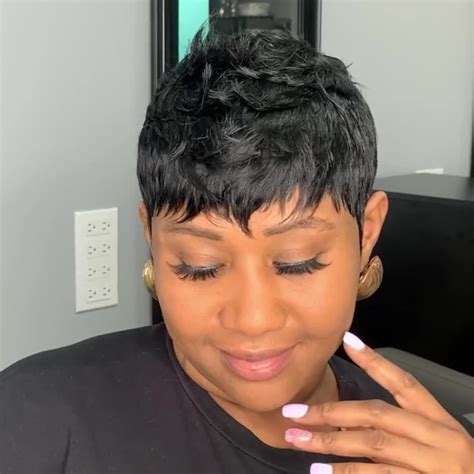 🔥 Love this pixie cut quick weave... - Premier Lace Wigs | Quick weave ...