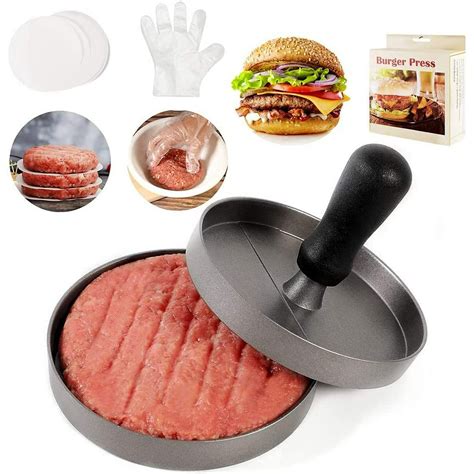 Máquina para hacer hamburguesas, 1 / 4 a 1 / 3 LB Meatbeat, Prensa para ...