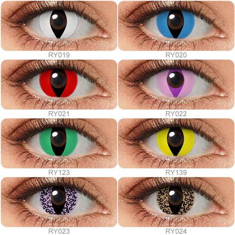 Gold Cat Eye Contacts