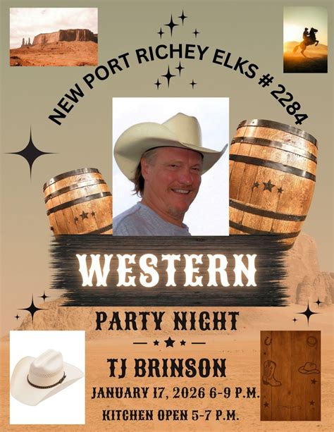 Country Western Night - New Port Richey Elks Lodge 2284