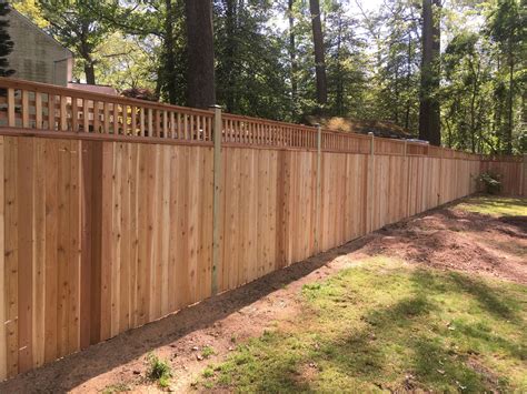 Fences - Cedar Fences - Fence & Deck Connection