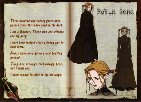 Download Anime Witch Hunter Robin HD Wallpaper